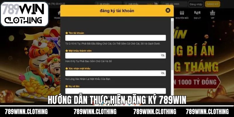 Chi tiết từng bước đăng ký 789Win cho newbie