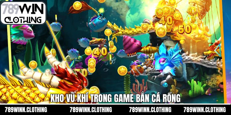 Kho vũ khí lớn cho người chơi tha hồ lựa chọn